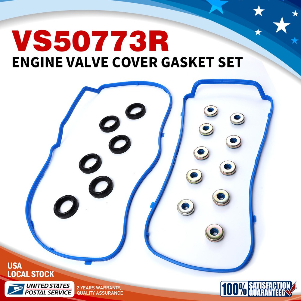 Valve Cover Gasket Grommets Seals VS50773R Honda Accord 3.5L V6 Engine