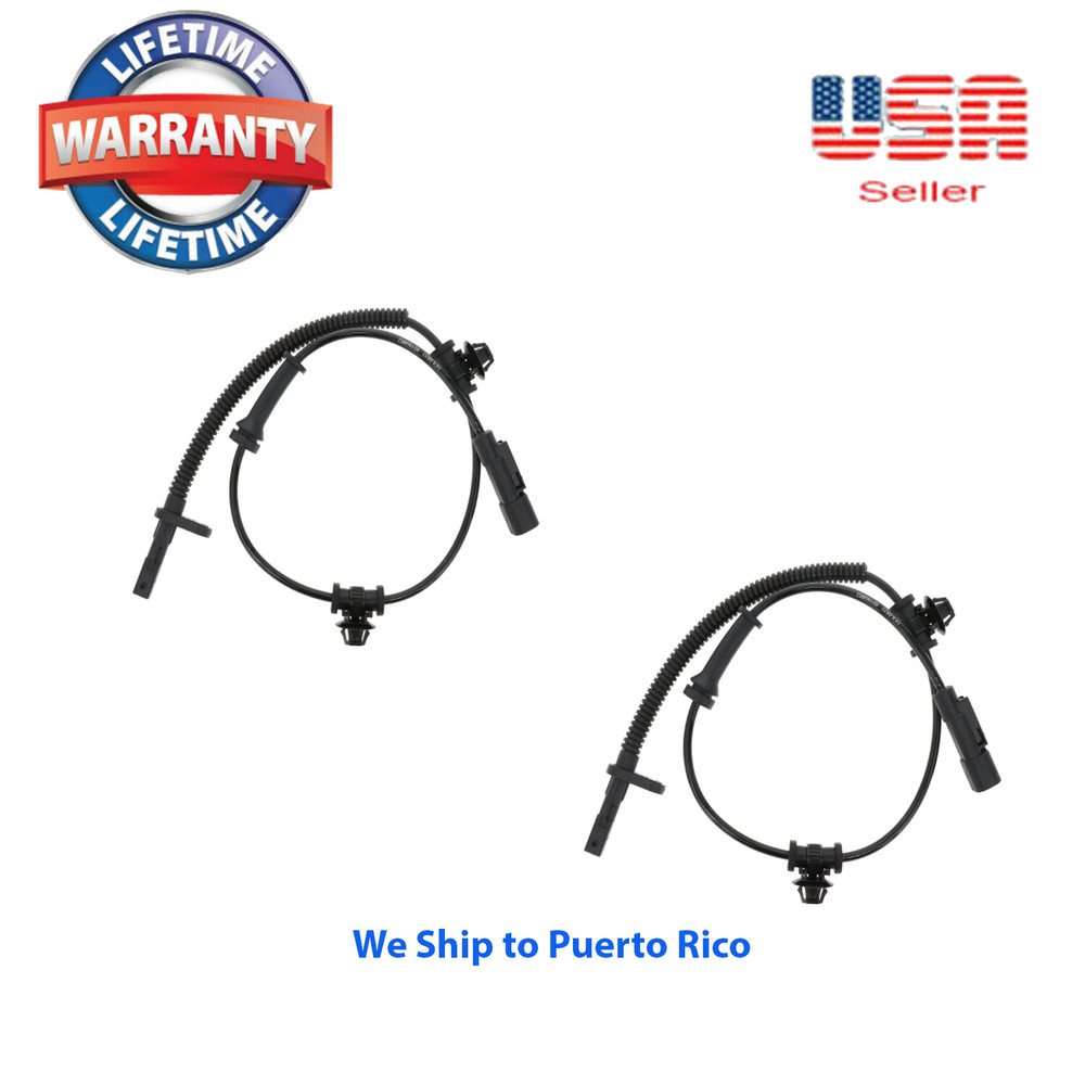 2 ABS Wheel Speed Sensor Rear Right & Left Fit Chevrolet Camaro 010-2015Fit Chevrolet Camaro 2010-2015