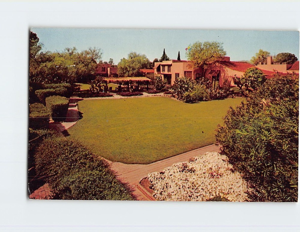 Postcard The Arizona Inn Tucson Arizona USA