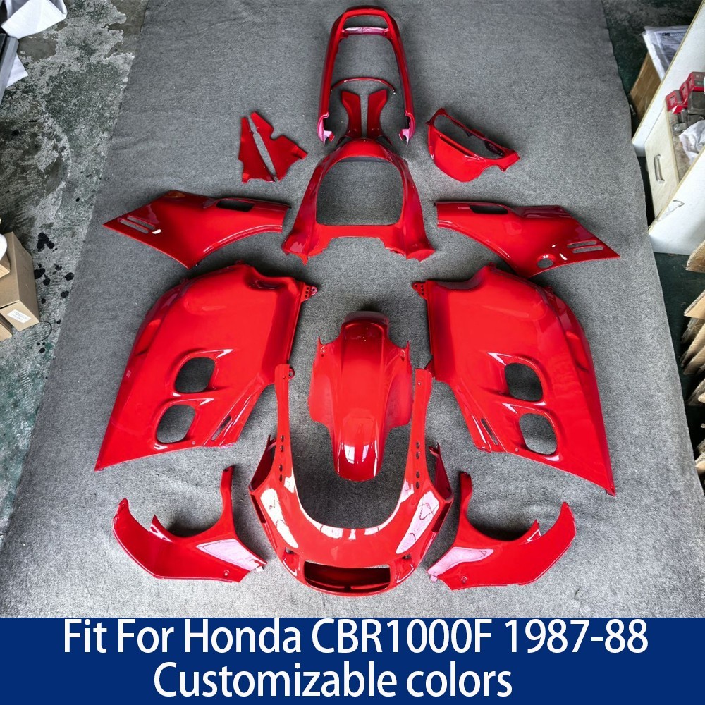 Fit For Honda Hurricane CBR1000F 1987-1988 ABS Fairing Bodywork Kit Panel Set