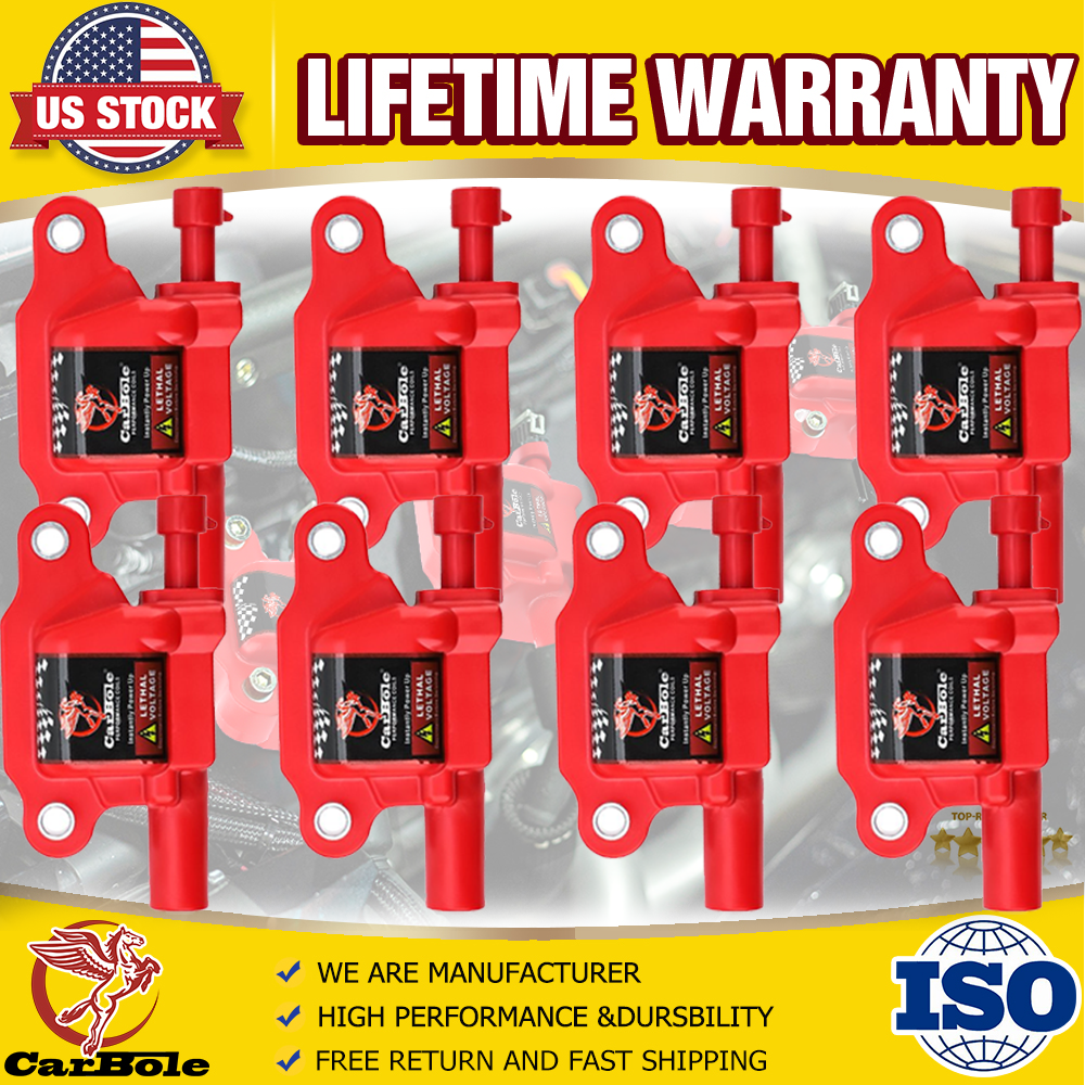 8Pack UF413 Ignition Coils for GMC Chevrolet Silverado 1500 Buick 5.3L 6.0L 6.2L V8 Engines