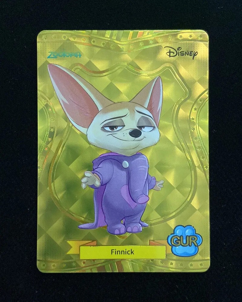 2024 Kakawow Disney Joy Vol 3 Zootopia Gold GUR #HLDZ-IG-16 Finnick J55