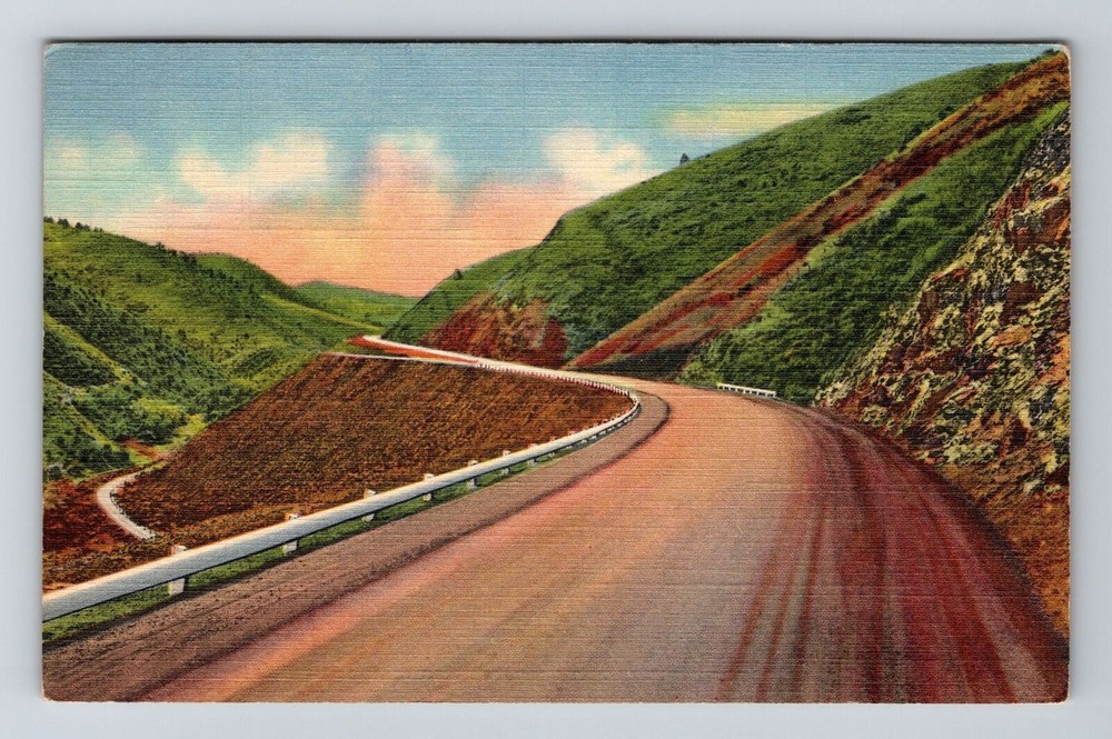 Denver Mountain Parks CO-Colorado, Mt Vernon Canon, Vintage Postcard