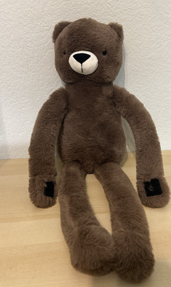 Pillowfort Plush Bear Sticky Hands Hook & Loop 22'' Long Arms & Legs Soft toy