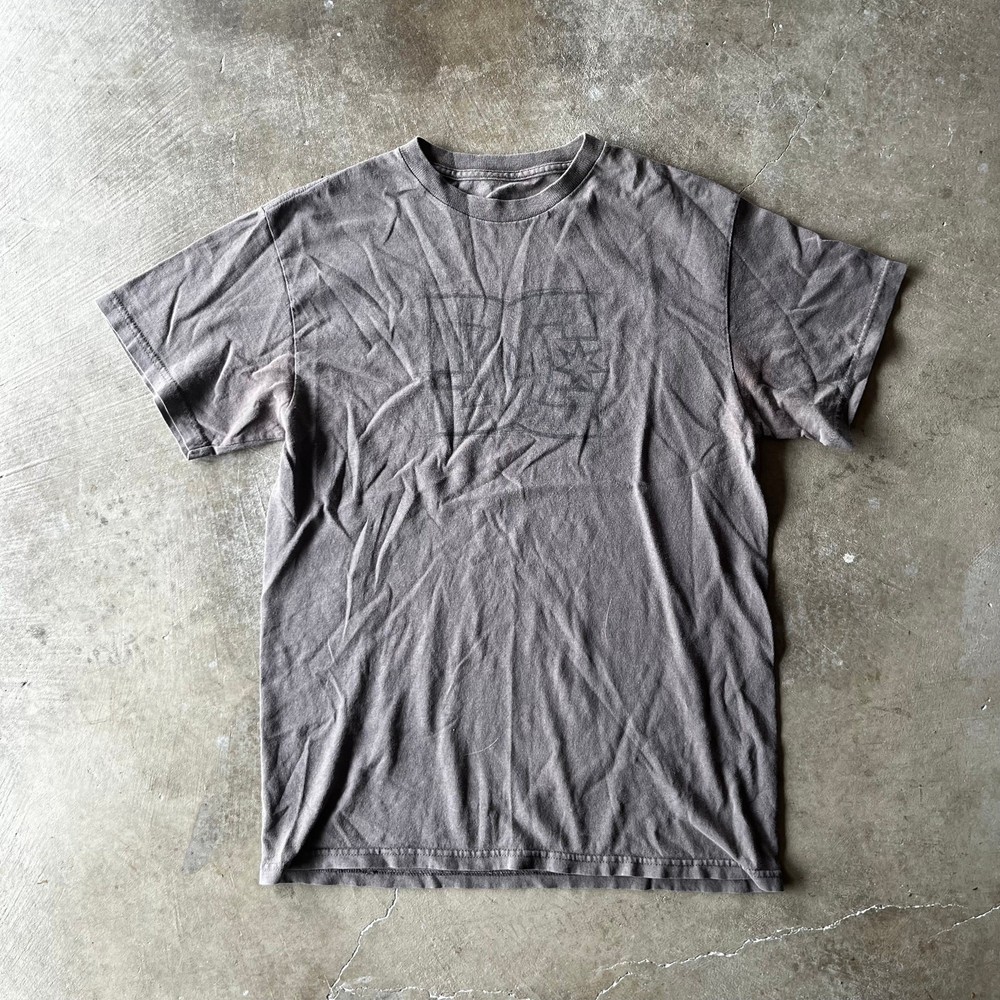 Vintage Dc Skate Shirt Y2K 00S Grunge Gray Small