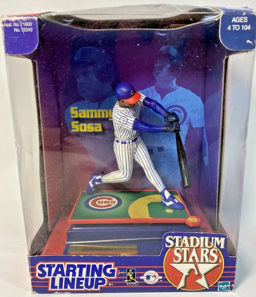 1999 Starting Lineup Sammy Sosa Chicago Cubs Stadium Stars Figure by Hasbro