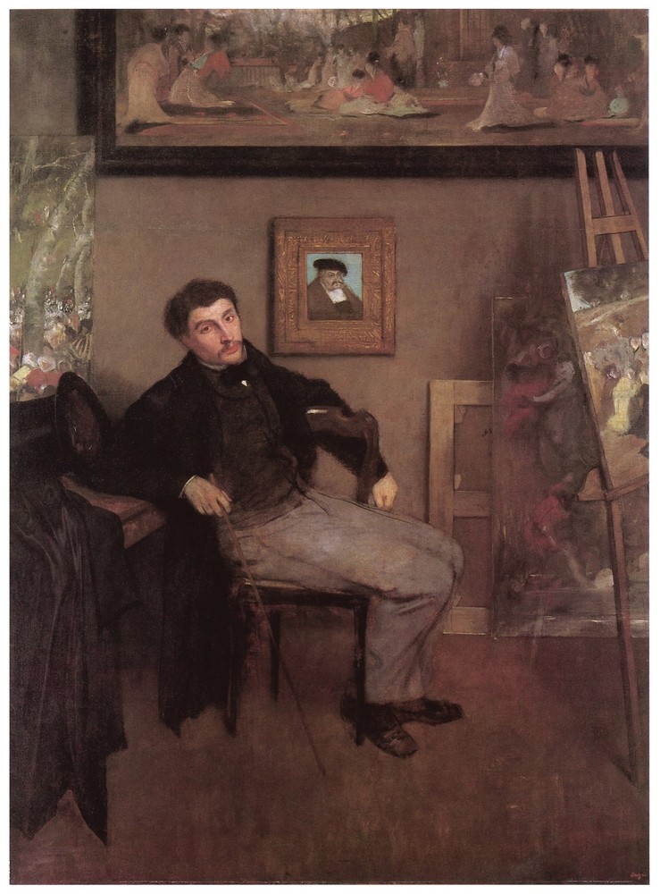 Decor Poster. Fine Graphic Design. Man in art gallery room. Shop Wall Art. 1821