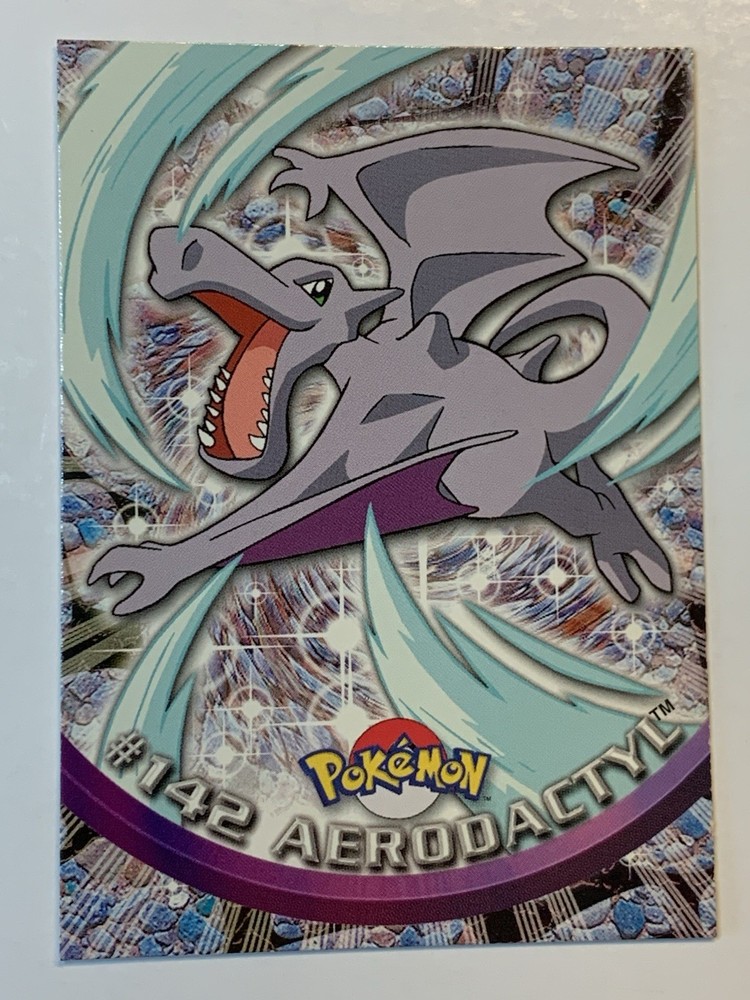 2000 Topps Pokemon #142 Aerodactyl (D) TV Animation Series 3  FREE COMBINED SHIP