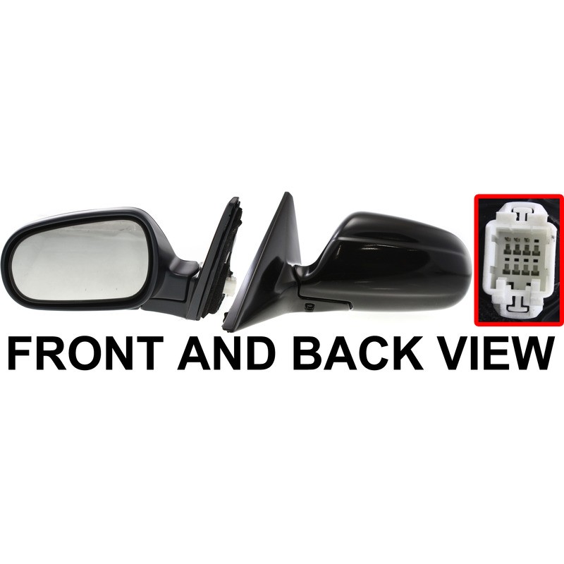 Side View Door Mirror Driver Side For 1994-2001 Acura Integra Hatchback
