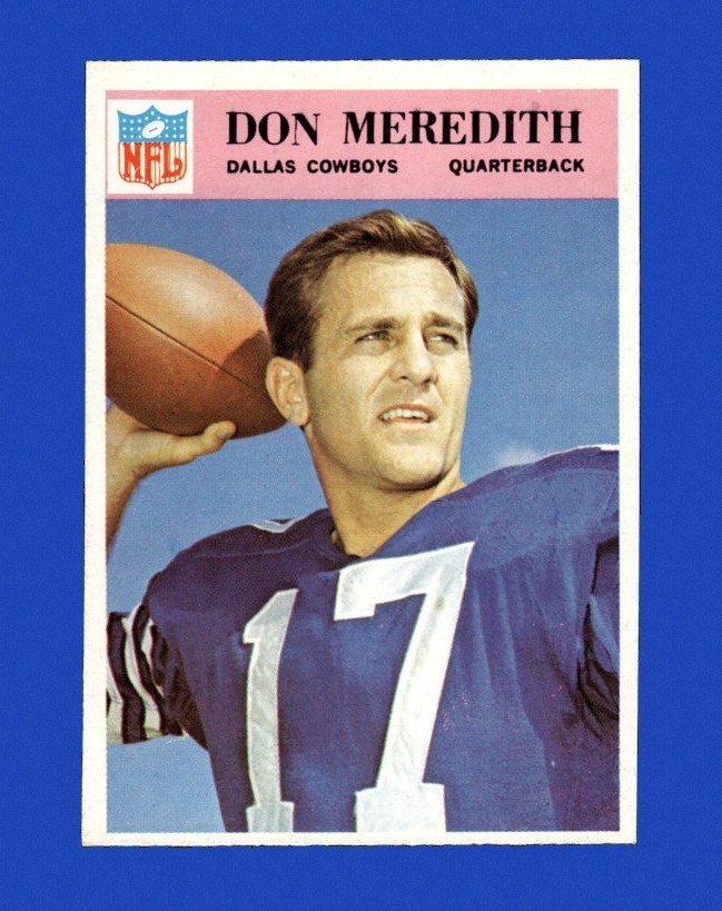 1966 Philadelphia Set-Break # 61 Don Meredith NR-MINT *GMCARDS*Consign with Greg Morris Cards