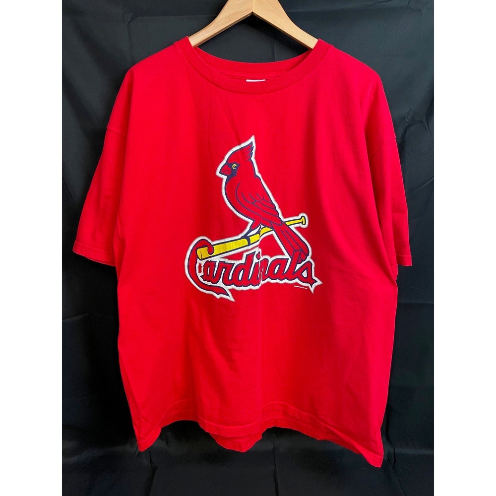 St. Louis Cardinals Red Schoendienst #2 Memorial T-Shirt XL Gildan