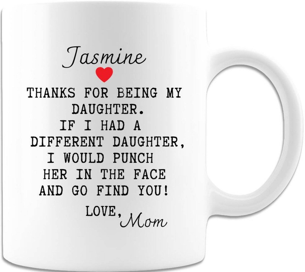 Thanks For Being My Daughter Gift