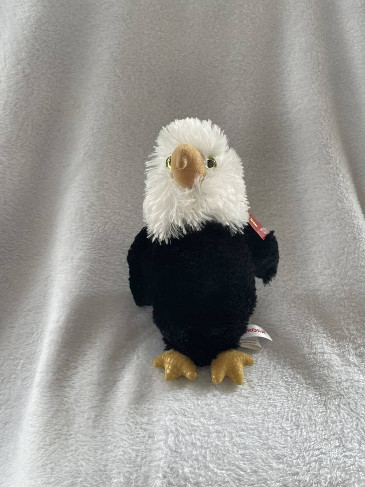 Aurora World Bald Eagle Plush Stuffed Animal Toy/Decor  8