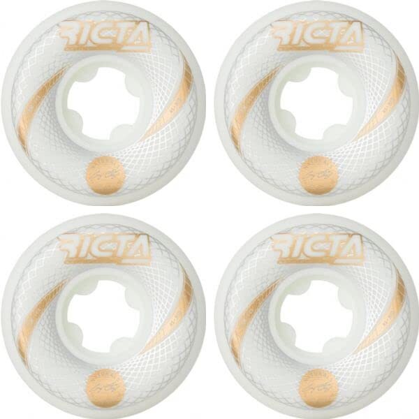 Ricta Chaz Ortiz Vortex Naturals 54mm 99a White Skate Wheels 4-Pack