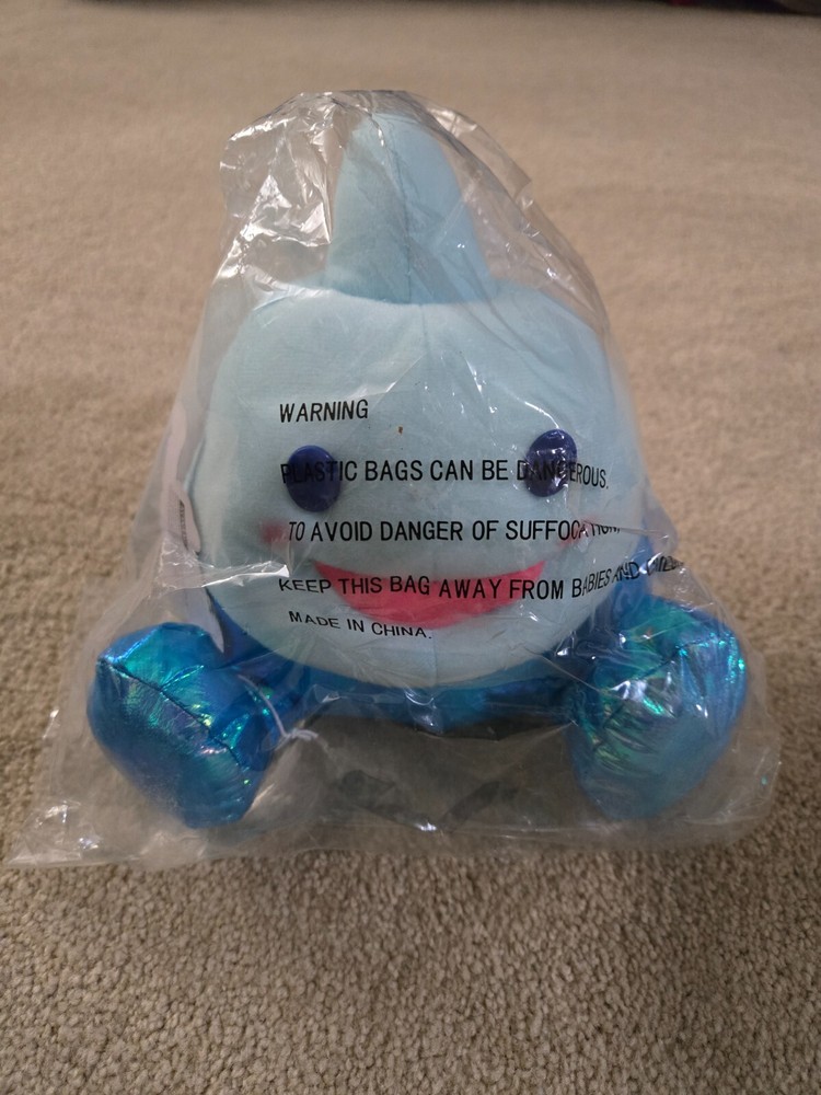 Nintendo Wii Dewy's Adventure Plush Stuffed Animal Rare Konami Christmas Toy