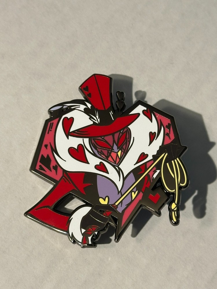 Hazbin Hotel Fanmade Enamel Pin - Valentino Hell Rhapsody