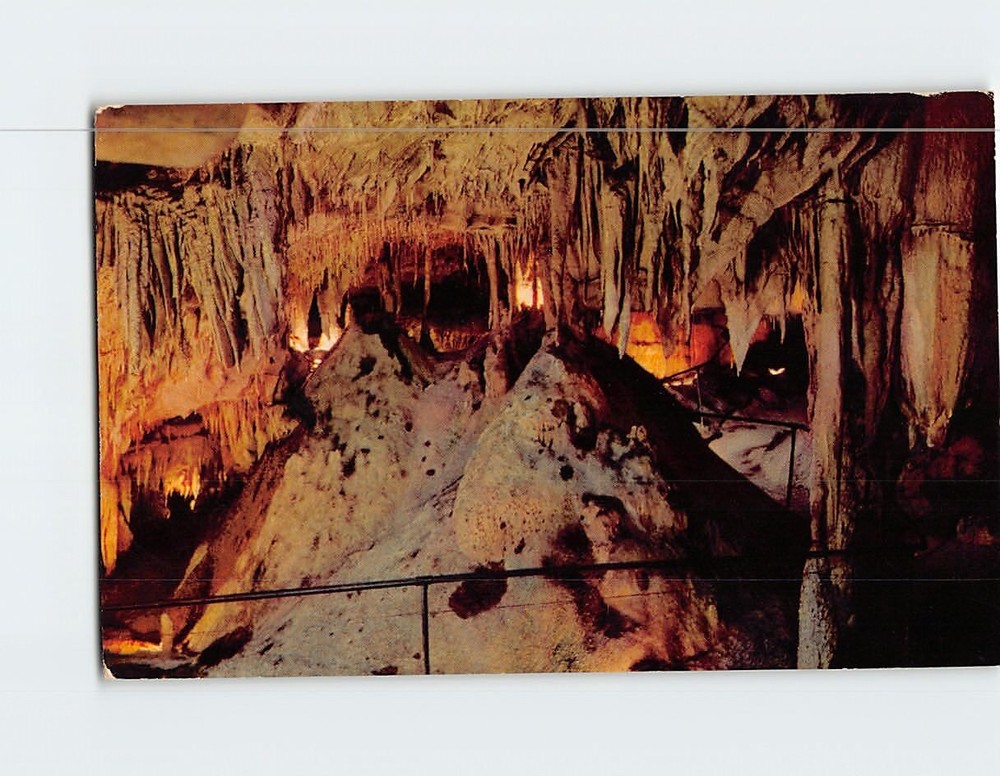 Postcard Onyx Chamber Mammoth Cave National Park Kentucky USA