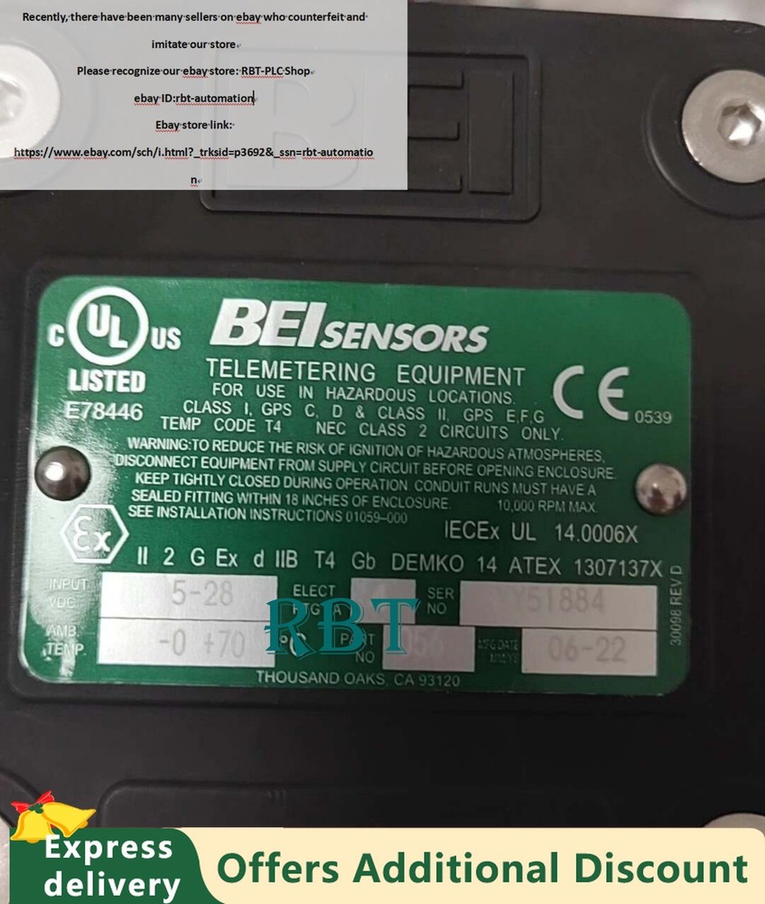 H38D-1024-BZC-28V/V-SC-CEN Industrial encoder brand new FedEx/DHL