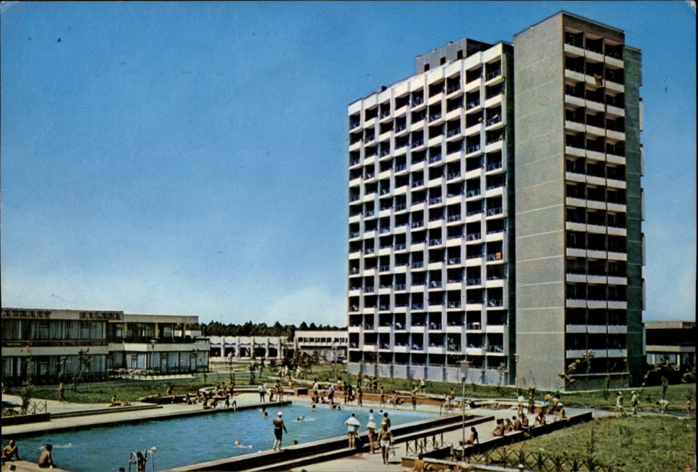 Hotel Balada Constanta Romania vintage postcard x127
