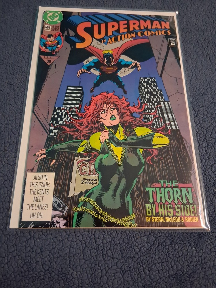 Action Comics #669 DC Comics Superman 1991 Roger Stern