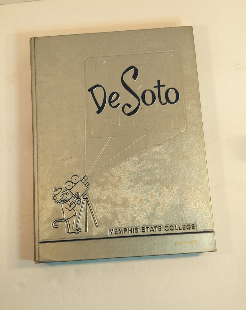 1954 DeSoto Memphis State College Yearbook George Klein Wink Martindale Vintage