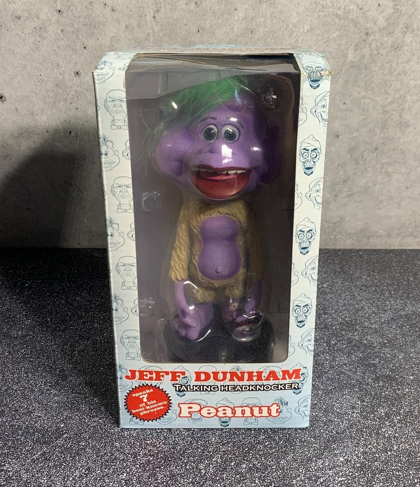 Jeff Dunham - 2011 Talking Headknocker - Peanut - NECA - Bobble Eyed