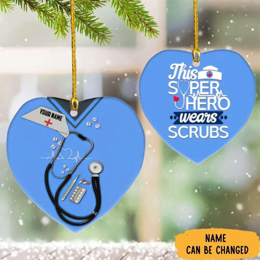 Nurse Christmas Ornament  Nursing Christmas Ornament  Nurse Ornament Xmas Gift