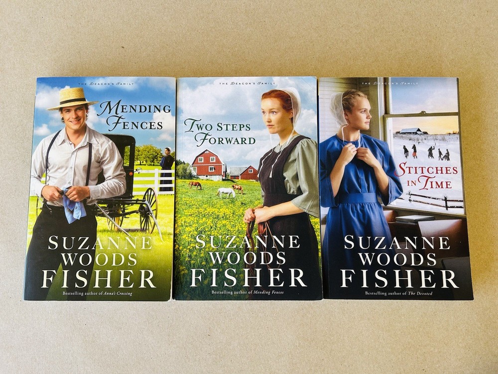 Suzanne Woods Fisher Amish Books (2019, Trade Paperback) Devotion Romance Book