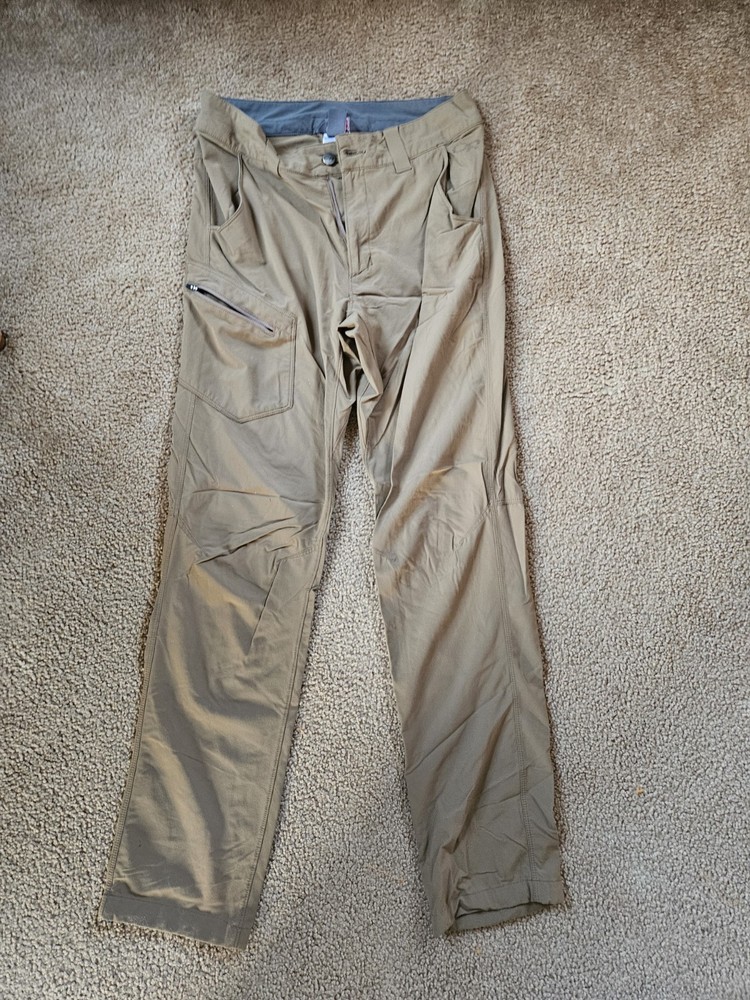 Outdoor Research Pants Mens Size 30 Ferrosi  Tan Hiking Cargo Performance