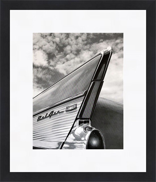 Richard James - 1957 Fin Print NEWLY Custom Gallery Framed