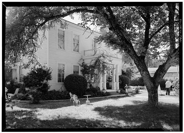 1. Historic American Buildings Survey, August 1971 VIEW FROM NORTHEAST. -
