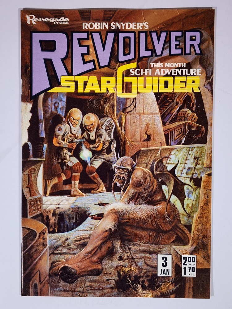 Revolver #3 VF/NM Renegade Press 1985