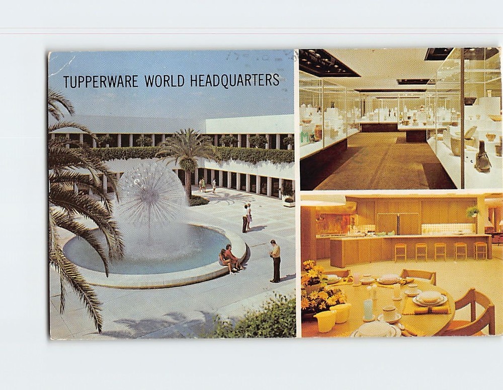 Postcard Tupperware World Headquarters Orlando Florida USA