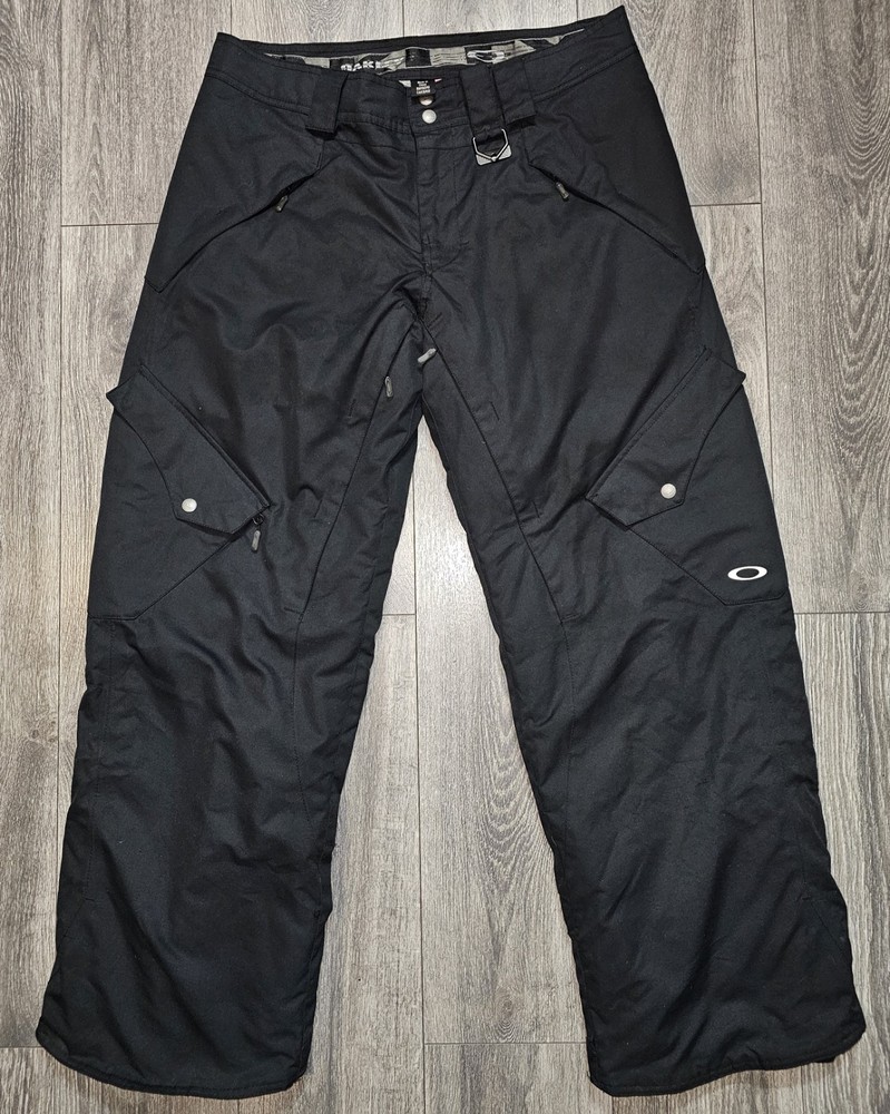 Oakley Loose Fit Snowboard Ski Pants Black RN# 96548 CA# 35460 Men's Size Large