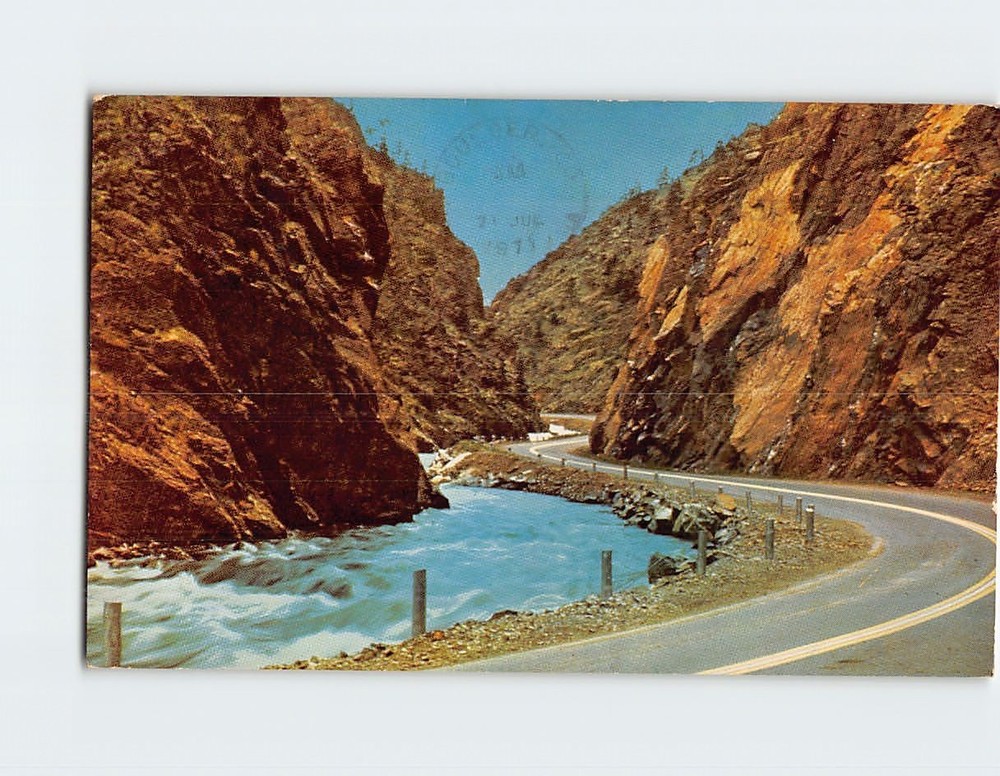 Postcard Big Thompson Canyon Colorado USA