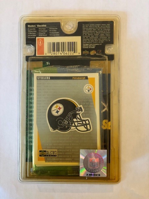 Pittsburgh Steelers TEAM SET, PACK, Upper Deck  Collectors choice 1997  Sealed