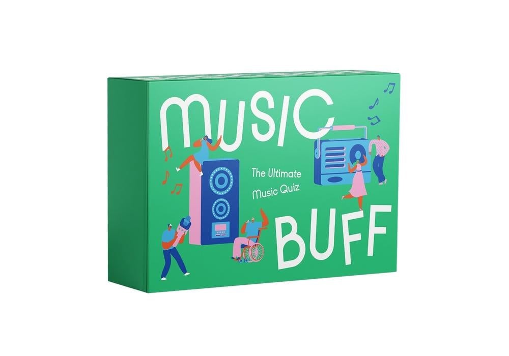 Music Buff: The ultimate music quiz by Smith Street Books (English) Novelty Book
