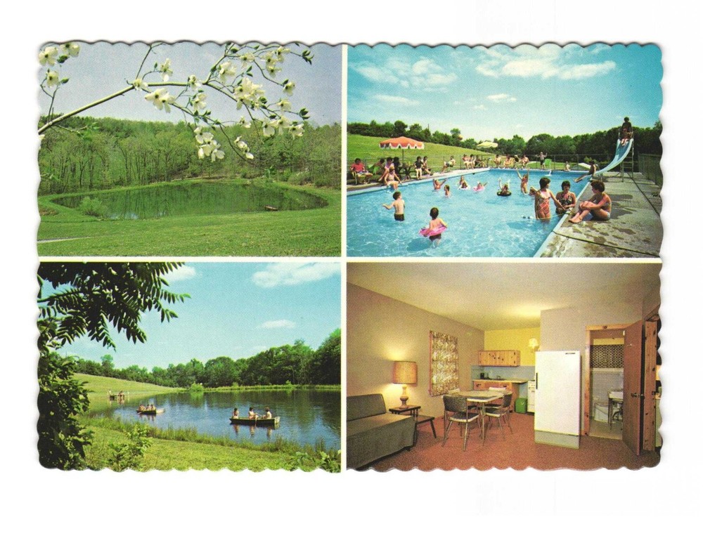 Rocky Lane Farm Stroudsburg PA vintage postcard Unposted