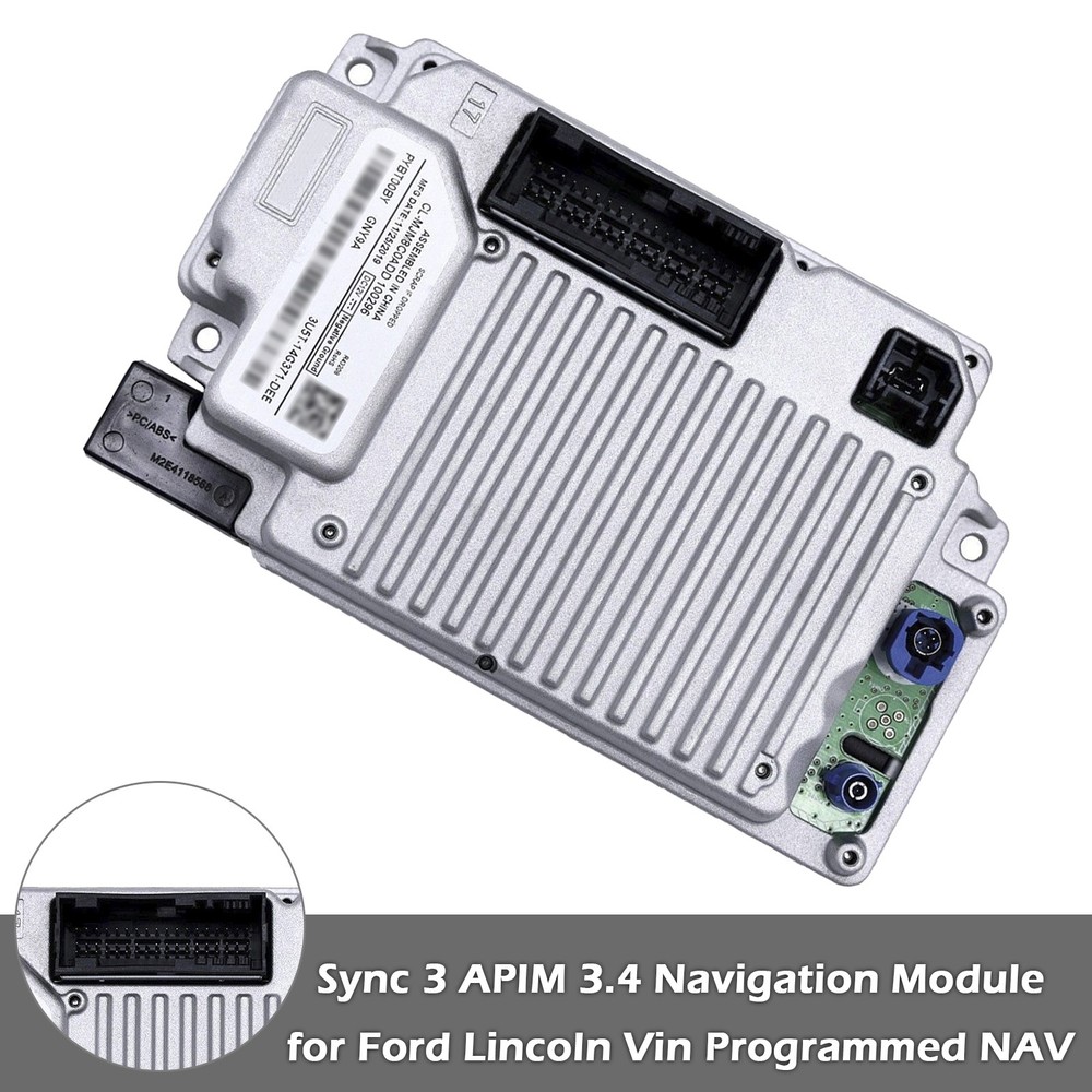 Sync 3 APIM 3.4 Navigation Module for Ford Lincoln Vin Programmed NAV