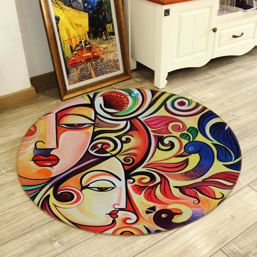 3D Painted Woman Art NAO10424 Game Rug Mat Elegant Photo Carpet Mat Fay