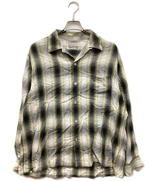 Wacko Maria Ombre Rayon Open Collar Shirt in XL