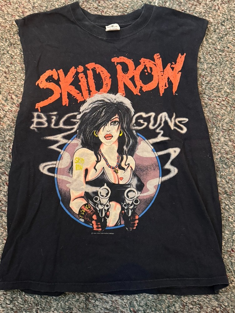Vintage Skid Row Big Guns Shirt