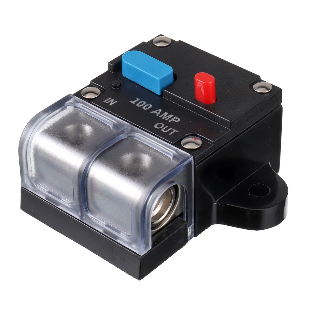 100A Resettable Circuit Breaker - 100 Amp Self Recovery with Manual Reset But...