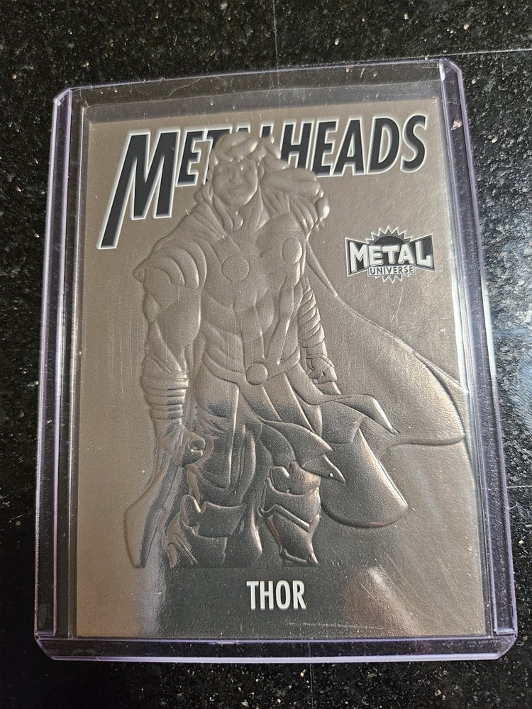2024 Skybox Marvel Metal Universe Avengers Metalheads Thor #MH-7