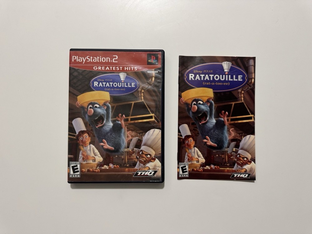 Ratatouille Greatest Hits (Sony PlayStation 2) NO GAME