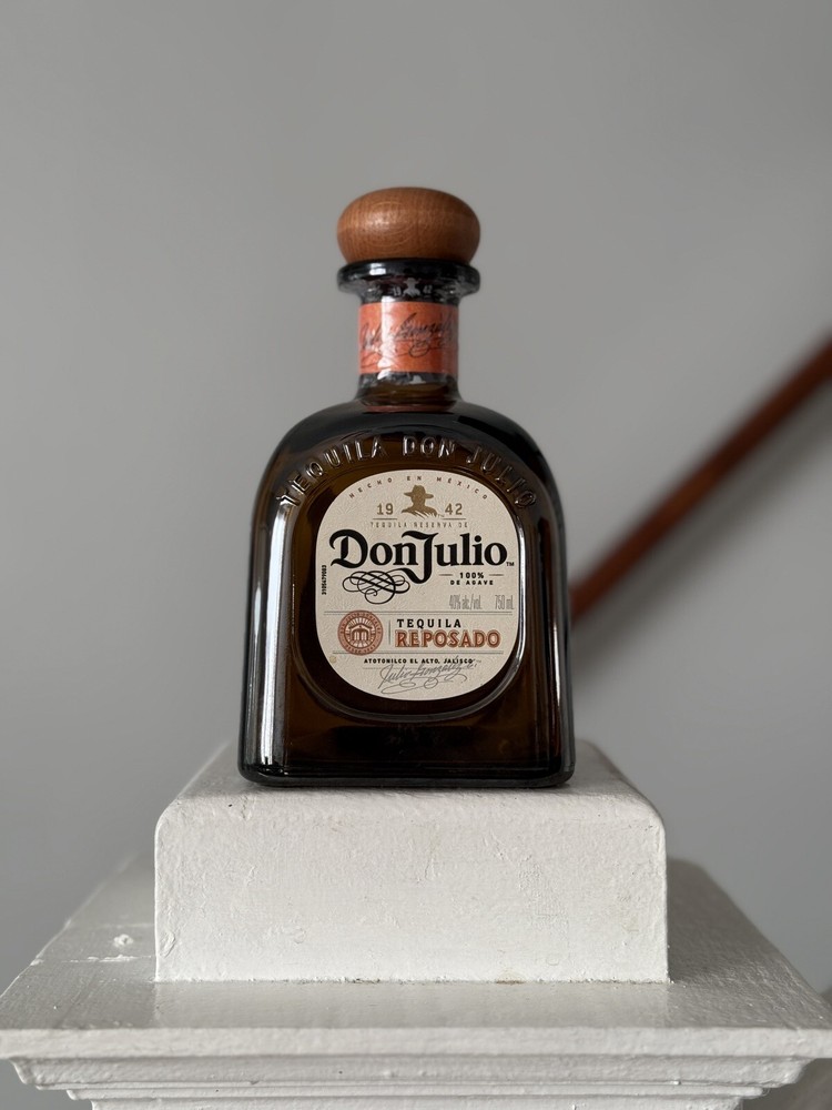 Don Julio Reposado Tequila EMPTY Bottle With Cork 750ml