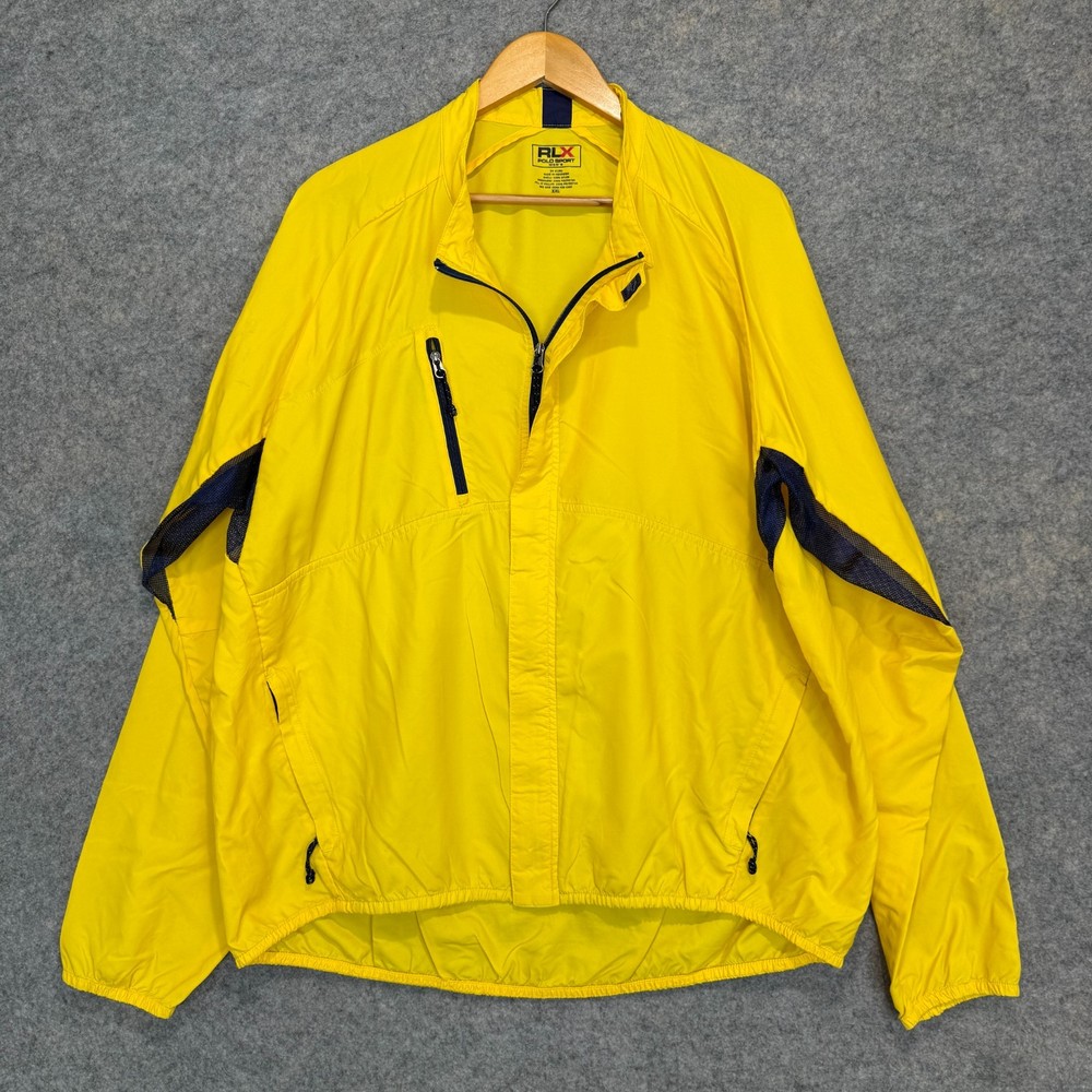 Vintage RLX Ralph Lauren Polo Sport Windbreaker Jacket RLX Technologies Nylon