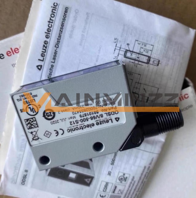 One NEW leuze 50101879 ODSL 8/V66-500-S12 Laser distance sensor