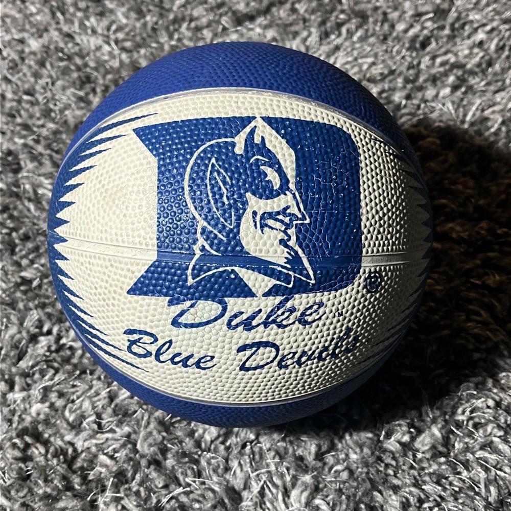 VTG Duke Blue Devils Mini Basketball 90's Blue White Game Master