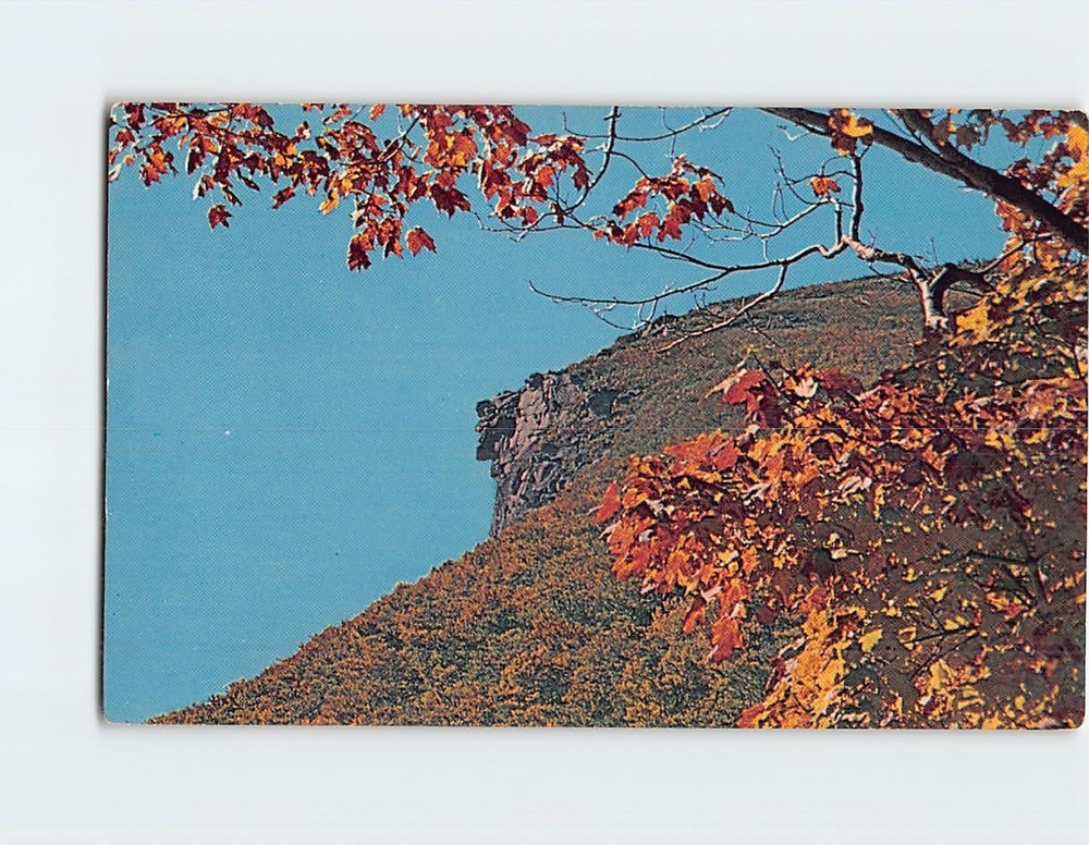 Postcard Old Man of the Mountains Franconia Notch NH USA